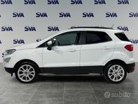 Usata Ford Ecosport Titanium 125 CV (91 kW) 2021 Bianco SUV