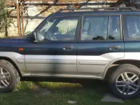 Usata Mitsubishi Pajero 129 CV (94 kW) 2002 Verde SUV