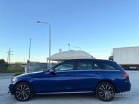 Usata Mercedes C200 160 CV (117 kW) 2019 Blu Station wagon