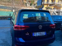 Usata VW Touran Comfortline 110 CV (80 kW) 2016 Blu Monovolume