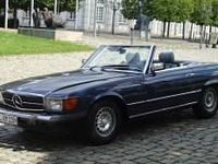 Usata Mercedes SL380 158 CV (116 kW) 1982 Blu Cabrio