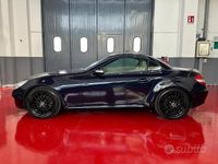 Usata Mercedes SLK200 163 CV (119 kW) 2005 Blu Cabrio