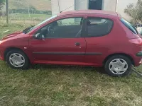 Usata Peugeot 206 60 CV (44 kW) 2001 Rosso Berlina