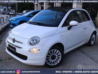 Usata Fiat 500C Lounge 69 CV (50 kW) 2019 Bianco Cabrio