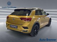 Usata VW T-Roc Advance 150 CV (110 kW) 2019 Curcuma yellow metallizzato ne SUV
