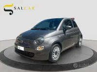 Usata Fiat 500C Lounge 69 CV (50 kW) 2020 Grigio Cabrio