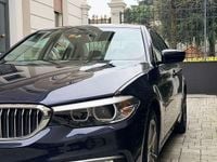 Usata BMW 520 Luxury Line 190 CV (139 kW) 2017 Blu/azzurro Berlina