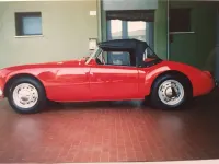 Usata MG MGA 72 CV (52 kW) 1958 Rosso Cabrio