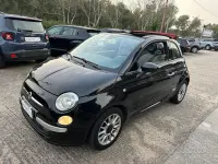 Usata Fiat 500C Lounge 69 CV (50 kW) 2010 Nero Cabrio