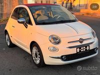 Usata Fiat 500C 95 CV (69 kW) 2016 Bianco Cabrio