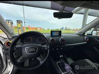 Usata Audi A3 110 CV (80 kW) 2016 Bianco Berlina