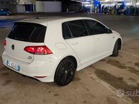 Usata VW Golf VII R-line 110 CV (80 kW) 2016 Bianco Berlina