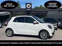 Usata Smart ForFour Passion 2017 Bianco Utilitaria