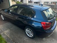 Usata BMW 116 Sport Line 116 CV (85 kW) 2012 Blu Utilitaria