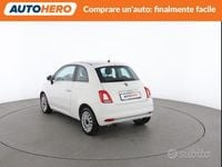 Usata Fiat 500 Lounge 70 CV (51 kW) 2017 Bianco Utilitaria