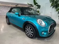 Usata Mini Cooper D Cabriolet Hype 116 CV (85 kW) 2016 Blu Cabrio