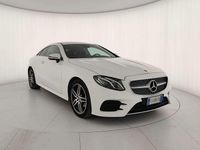 Usata Mercedes E220 Premium 194 CV (142 kW) 2018 Bianco Coupé