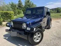 Usata Jeep Wrangler Sport 118 CV (86 kW) 1997 Blu SUV