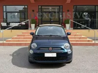 Usata Fiat 500C Lounge 69 CV (50 kW) 2018 Blu/azzurro Cabrio