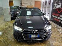 Usata Audi A3 S-Line 115 CV (84 kW) 2018 Nero Berlina