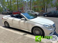 Usata Mercedes E220 170 CV (125 kW) 2013 Bianco Cabrio