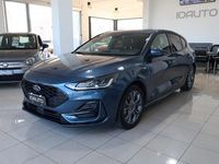 Usata Ford Focus ST-Line 125 CV (91 kW) 2022 Blu Berlina