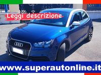 Usata Audi A1 Attraction 90 CV (66 kW) 2012 Blu Utilitaria