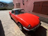 Usata Triumph Spitfire 1970 Rosso Cabrio