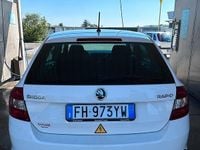 Usata Skoda Rapid 122 CV (89 kW) 2018 Bianco Berlina