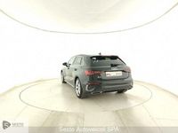 Usata Audi A3 S-Line 150 CV (110 kW) 2024 Nero mythos metallizzato Berlina
