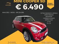 Usata Mini Cooper SD Coupé 143 CV (105 kW) 2011 Rosso Coupé