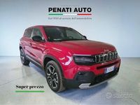Usata Jeep Avenger Summit 101 CV (74 kW) 2024 Rosso SUV