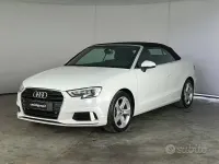 Usata Audi A3 Cabriolet Sport 116 CV (85 kW) 2018 Bianco Cabrio