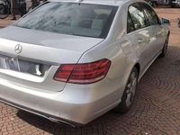 Usata Mercedes E200 Avantgarde 184 CV (135 kW) 2013 Grigio Berlina