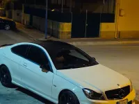 Usata Mercedes C220 170 CV (125 kW) 2011 Bianco Coupé