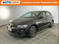 Usata VW Polo Life 95 CV (69 kW) 2023 Nero Utilitaria