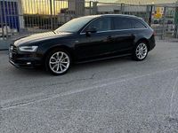 Usata Audi A4 S-Line 150 CV (110 kW) 2013 Nero Station wagon