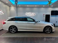 Usata Mercedes C220 Premium 170 CV (125 kW) 2016 Bianco Station wagon