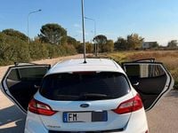Usata Ford Fiesta Titanium 95 CV (69 kW) 2017 Bianco Berlina
