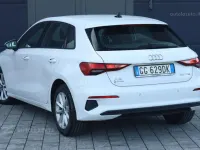 Usata Audi A3 e-tron Premium 110 CV (80 kW) 2021 Bianco pastello Utilitaria