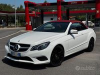 Usata Mercedes E220 Premium 170 CV (125 kW) 2013 Bianco Cabrio