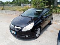 Usata Opel Corsa Enjoy 80 CV (58 kW) 2009 Nero Berlina