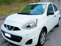 Usata Nissan Micra Visia 80 CV (58 kW) 2015 Bianco Utilitaria