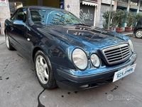 Usata Mercedes CLK200 Elegance 192 CV (141 kW) 1999 Blu Cabrio