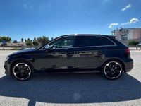 Usata Audi A3 S-Line 150 CV (110 kW) 2018 Nero Berlina