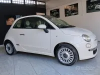 Usata Fiat 500 69 CV (50 kW) 2009 Bianco Cabrio