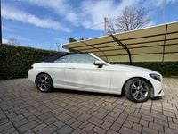 Usata Mercedes C220 170 CV (125 kW) 2018 Bianco Cabrio