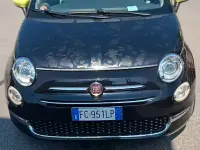 Usata Fiat 500 Lounge 69 CV (50 kW) 2016 Nero Berlina