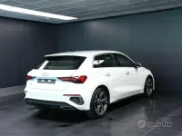 Usata Audi A3 S-Line 116 CV (85 kW) 2023 Bianco Berlina