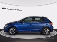 Usata VW Polo Life 95 CV (69 kW) 2024 Reef blue Berlina